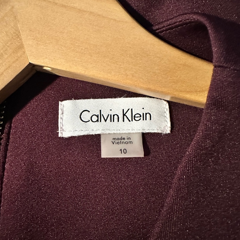 Calvin Klein Deep Purple Mini Dress - Picture 3 of 5